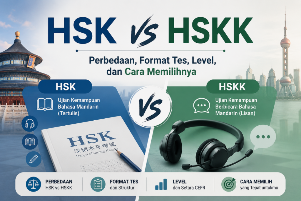 Perbedaan HSK dan HSKK: Memahami Ujian Kemampuan Bahasa Mandarin