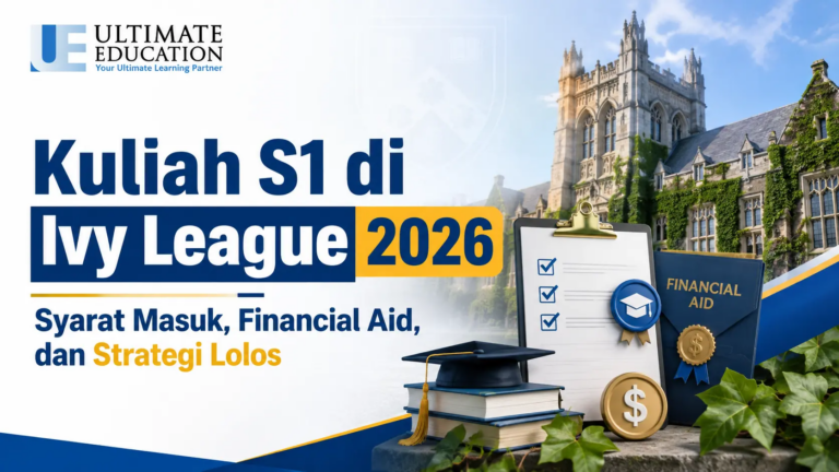 Kuliah S1 di Ivy League 2026: Syarat Masuk, Financial Aid, dan Strategi Lolos