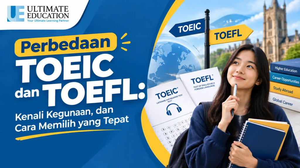 Perbedaan TOEIC dan TOEFL: Kenali Kegunaan, dan Cara Memilih yang Tepat - Ultimate Education