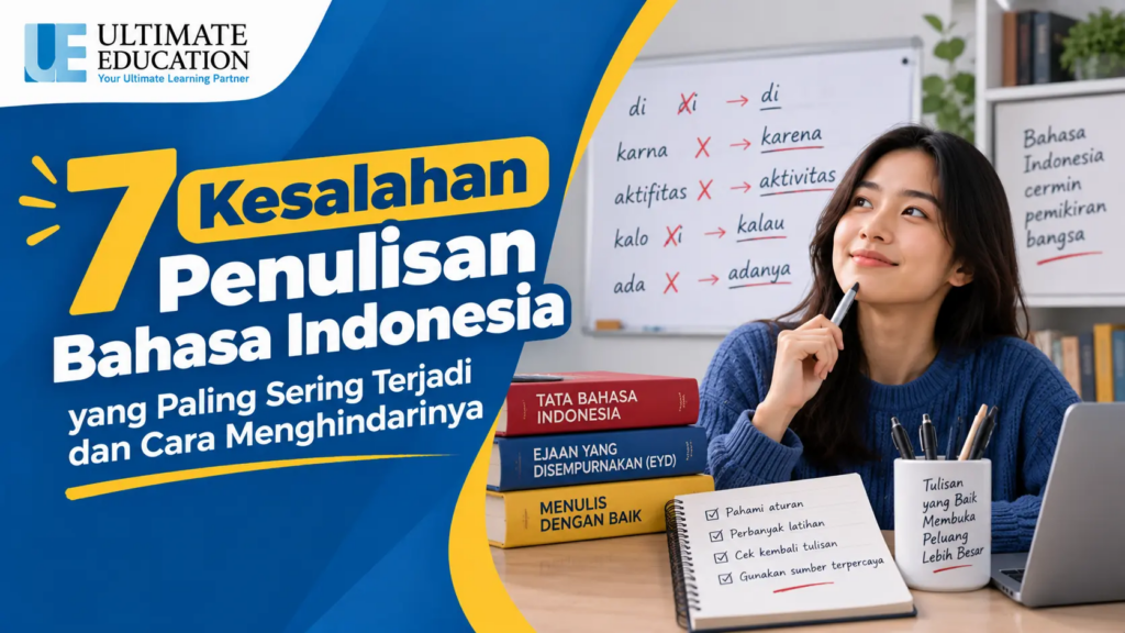 7 Kesalahan Penulisan Bahasa Indonesia yang Paling Sering Terjadi dan Cara Menghindarinya