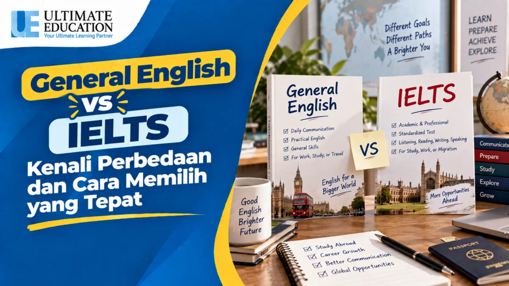 General English vs IELTS: Kenali Perbedaan dan Cara Memilih yang Tepat