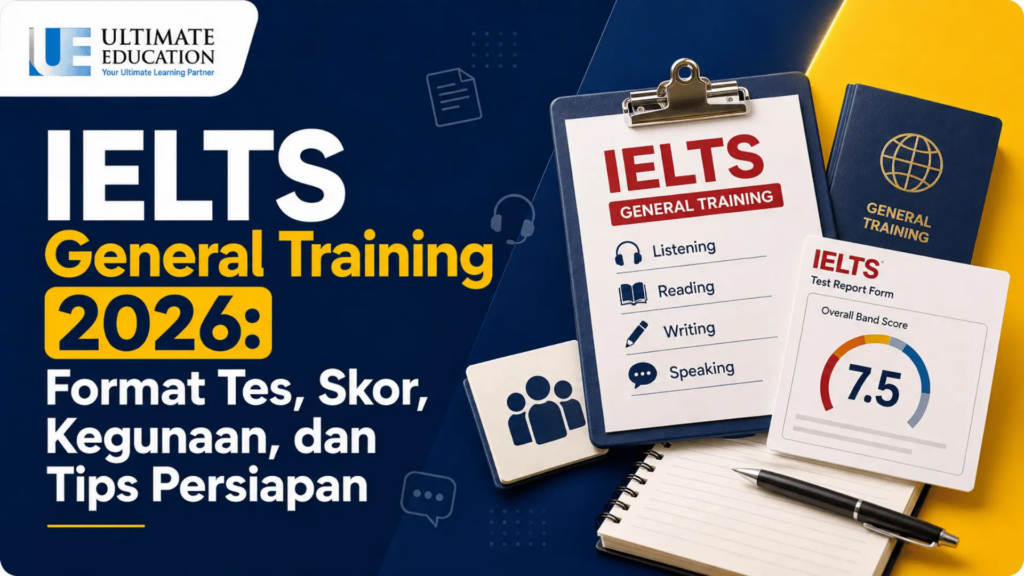 IELTS General Training 2026: Format Tes, Skor, Kegunaan, dan Tips Persiapan