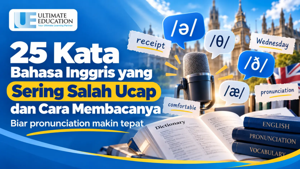 25 Kata Bahasa Inggris yang Sering Salah Ucap dan Cara Membacanya