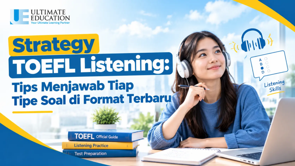 Strategy TOEFL Listening: Tips Menjawab Tiap Tipe Soal di Format Terbaru